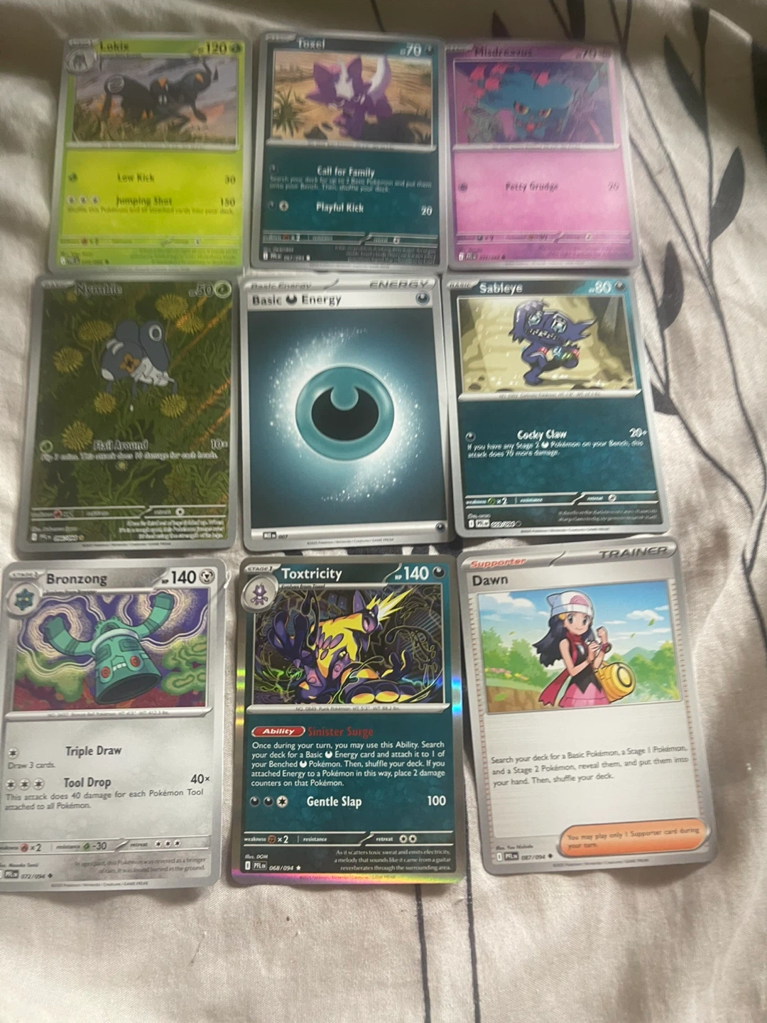 Assorted Pokémon Trading Cards