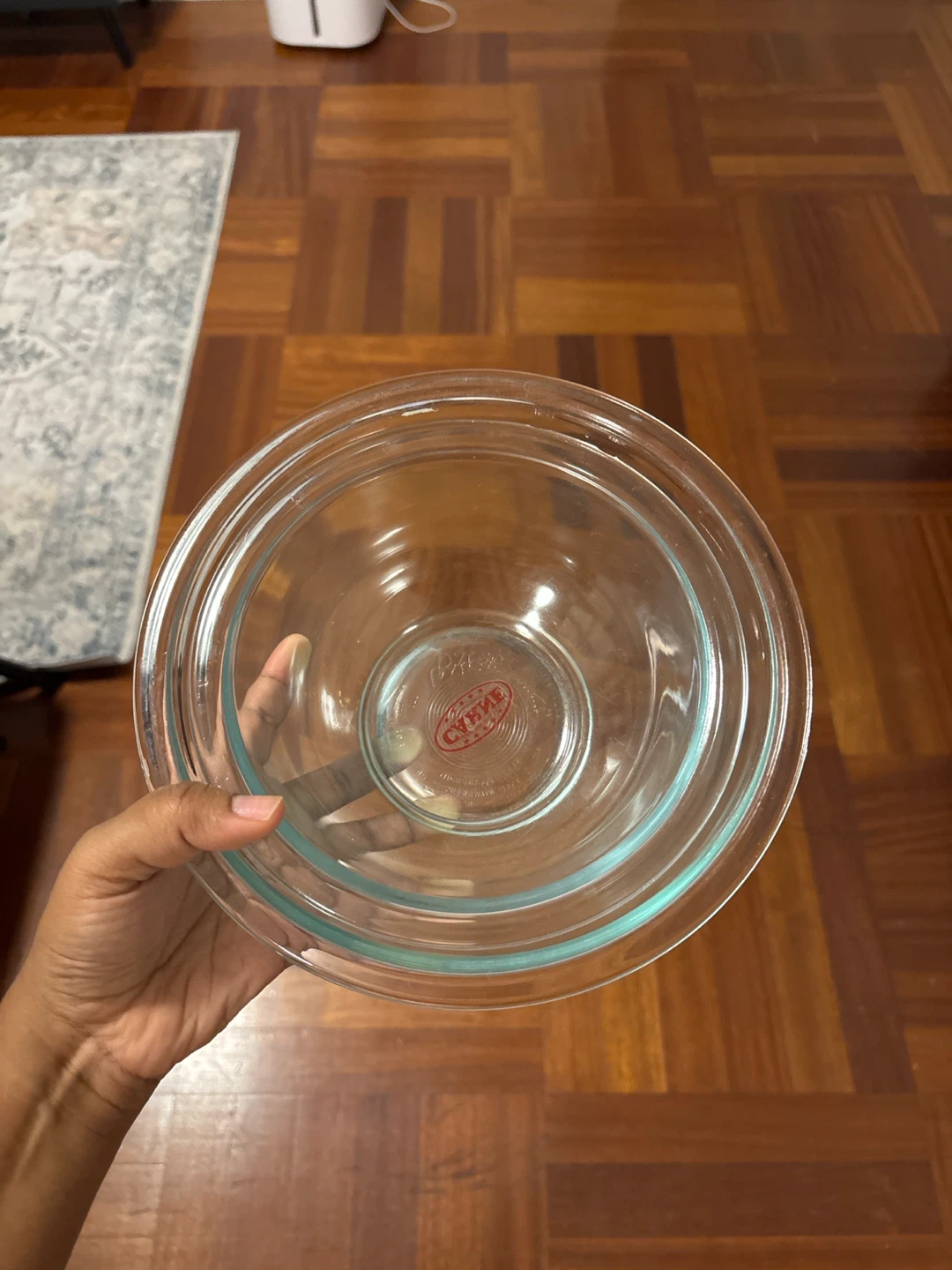 Pyrex Glass Mixing Bowls
