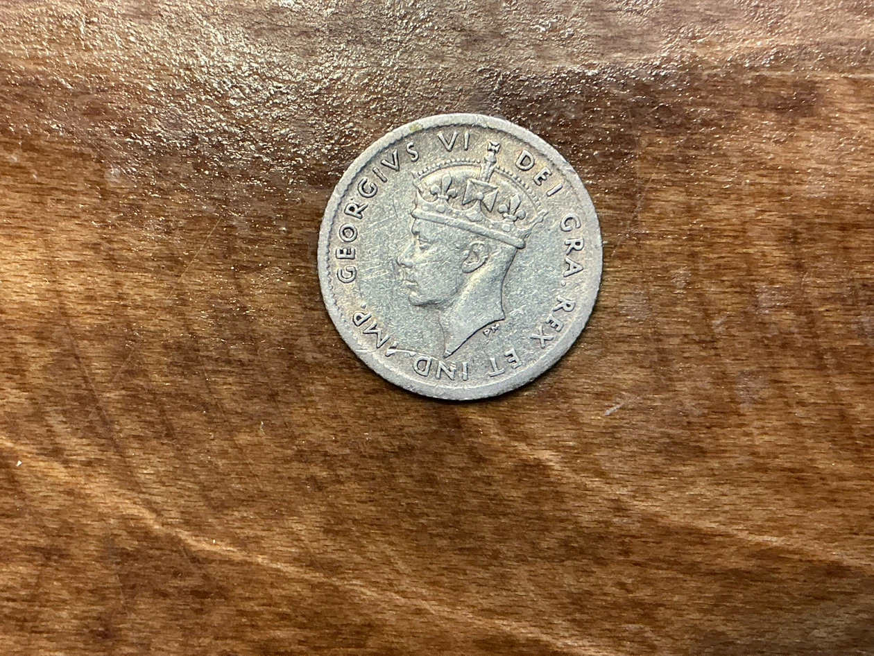 1941 Canada Newfoundland 5 Cents Coin  ! - photo 2