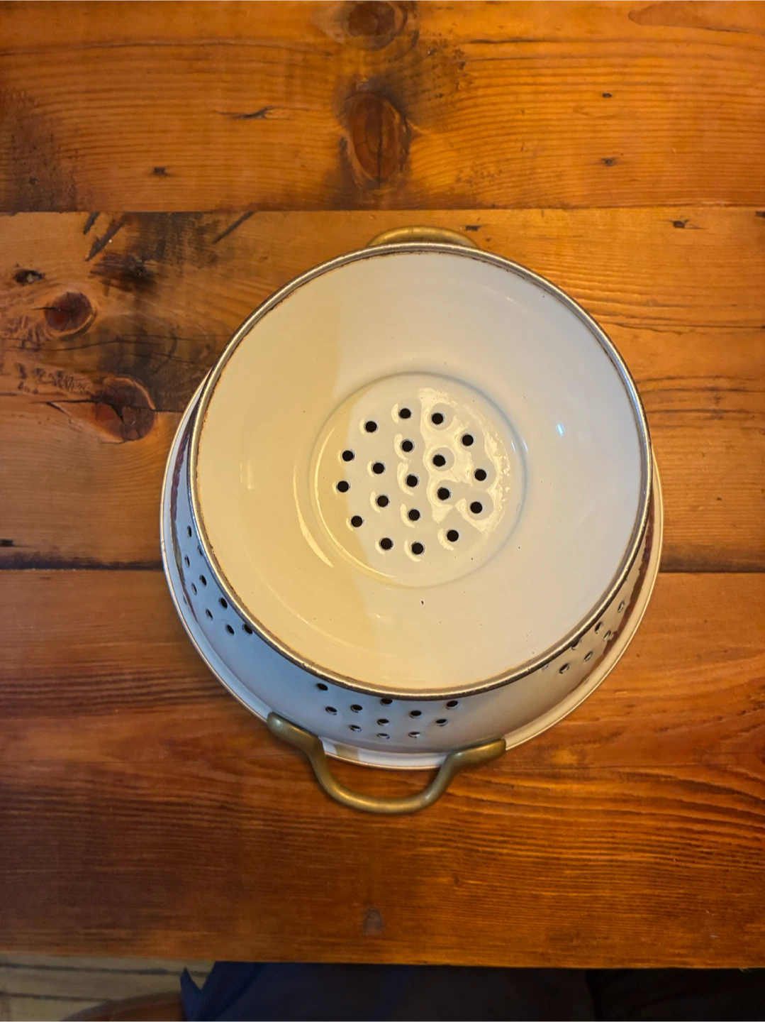 Vintage 1990s Enamel Colander - photo 4