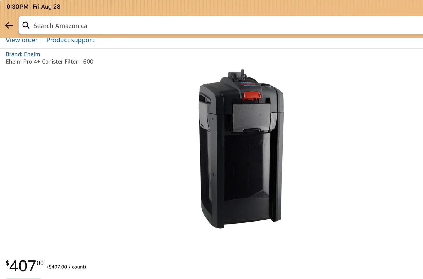 Eheim Pro 4+ Canister Filter - 600 - photo 2