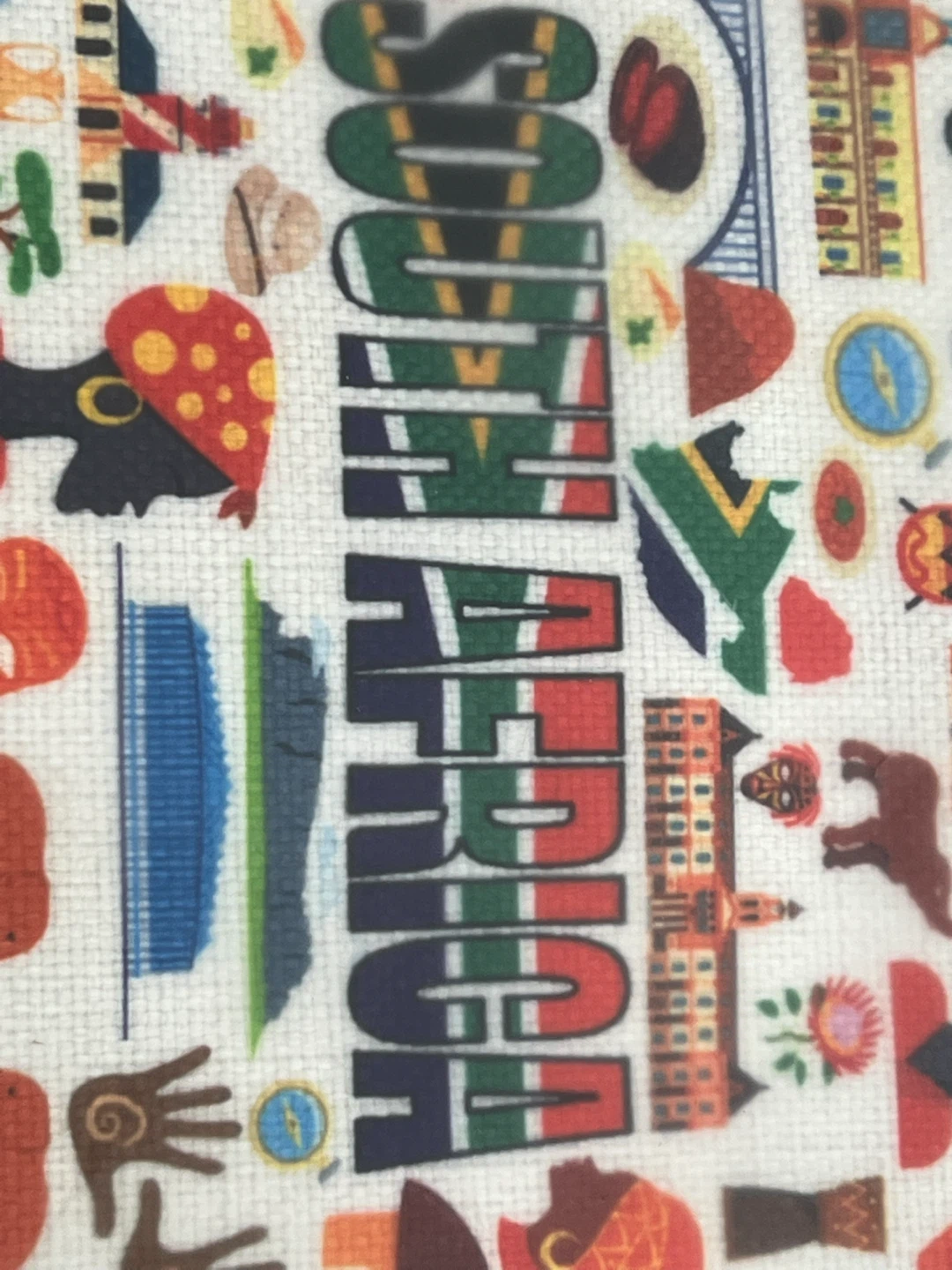 South Africa Themed Cosmetic Bag - photo 2