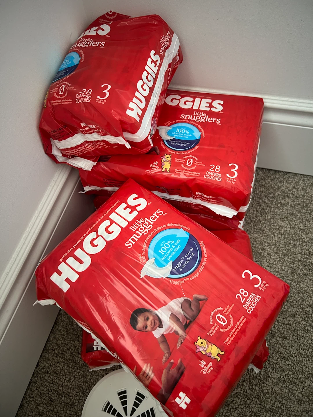 Huggies Little Snugglers Diapers Size 3 For Free
