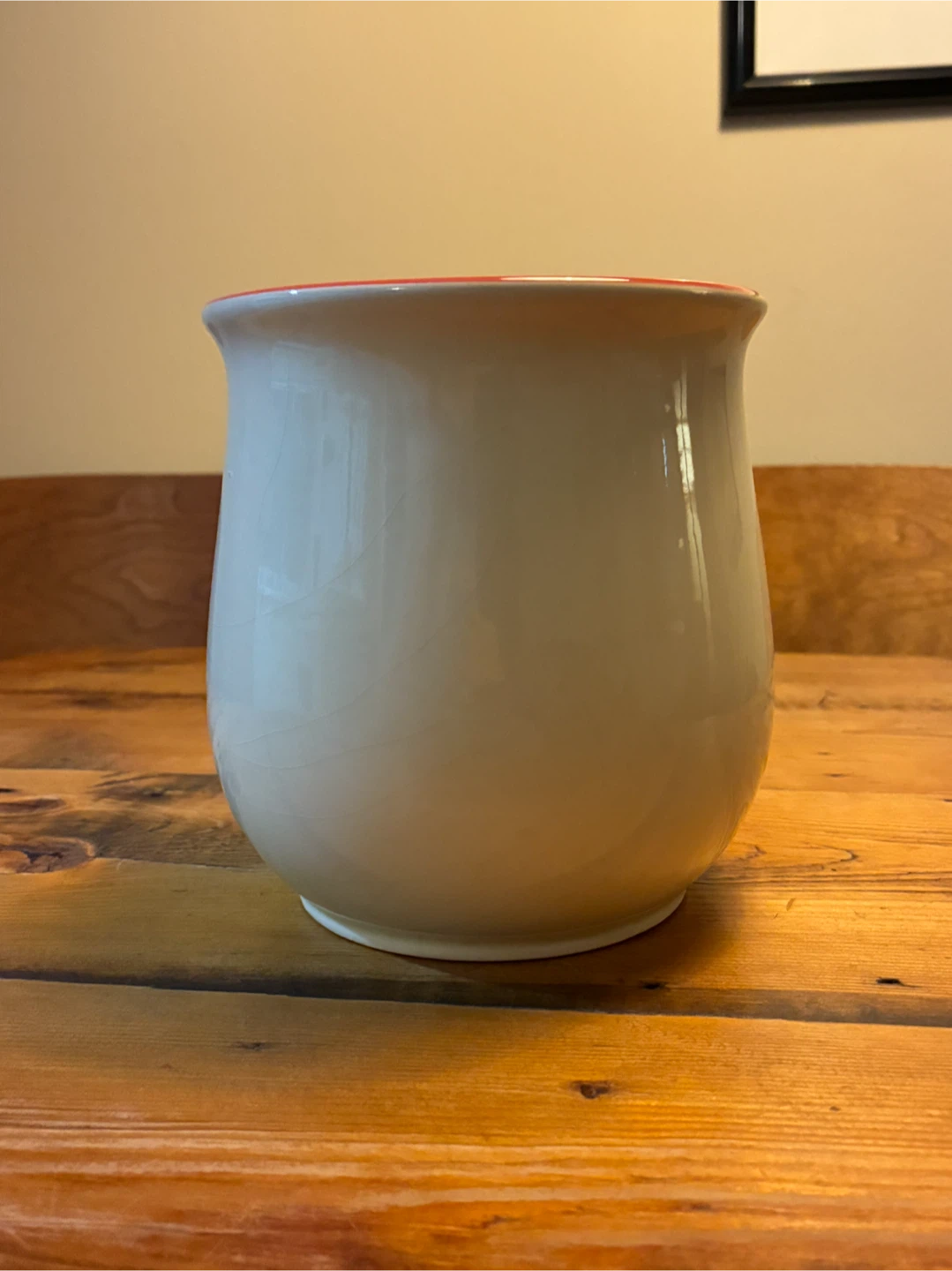 1980s Retro Ceramic Utensil Holder - photo 4