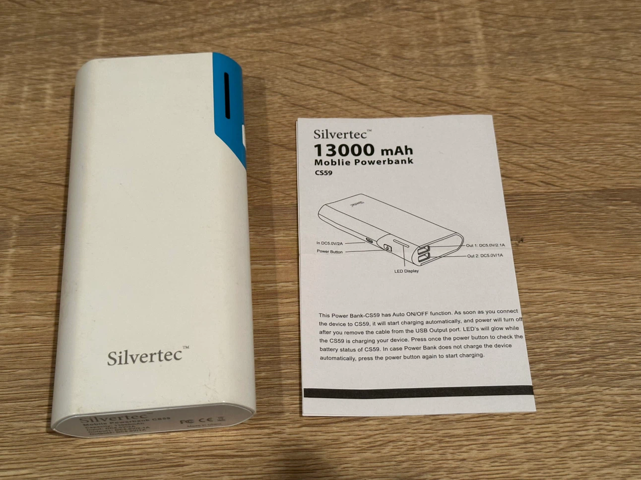 Silvertec CS59 13000 mAh Mobile Power Bank - photo 3