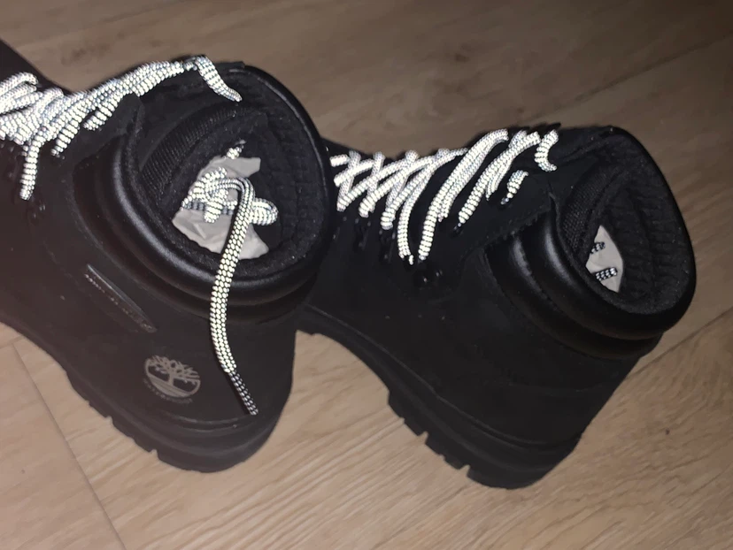Black Timberland Hiking Boots - photo 2