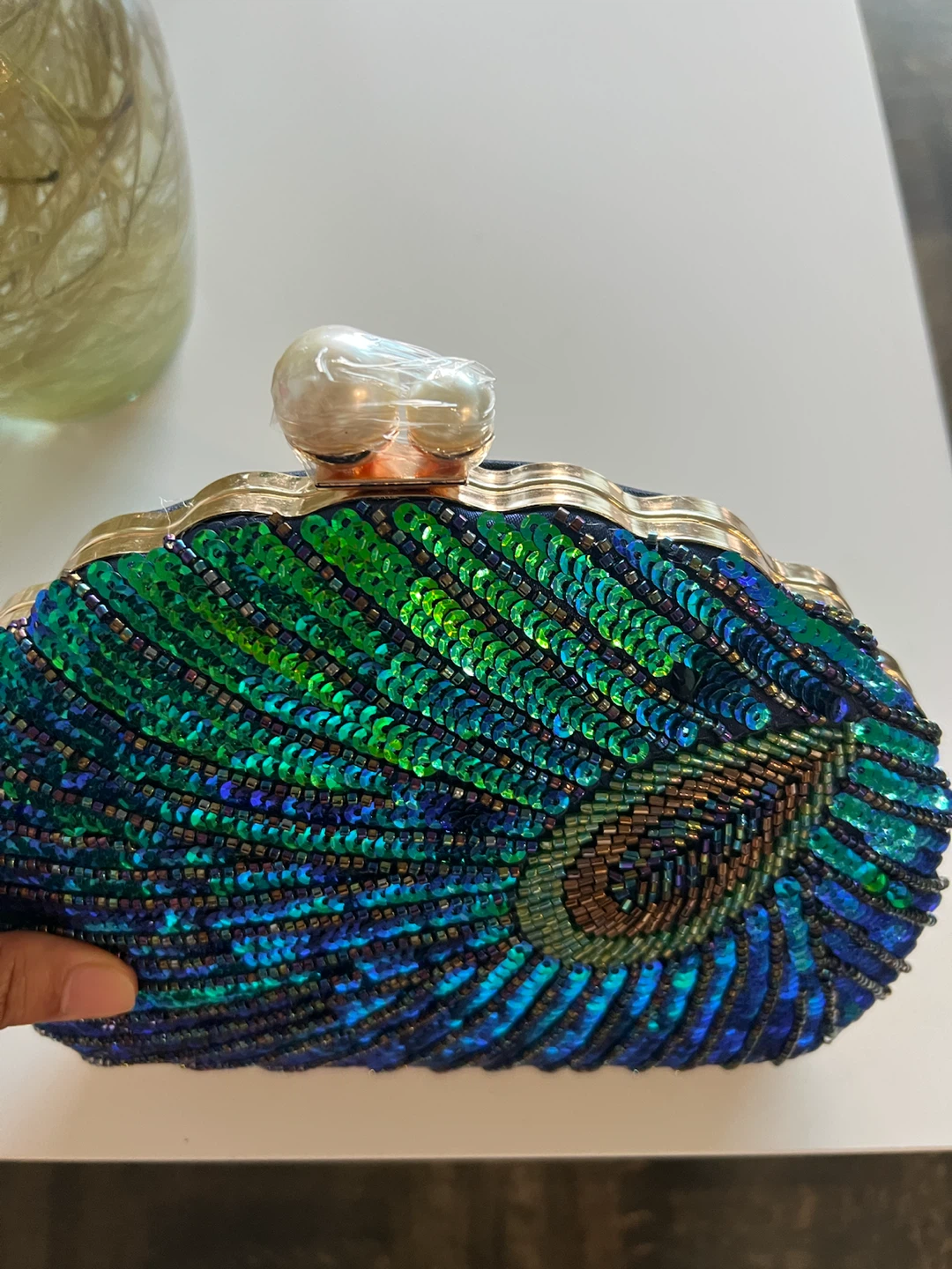 Embellished Clutch Bag