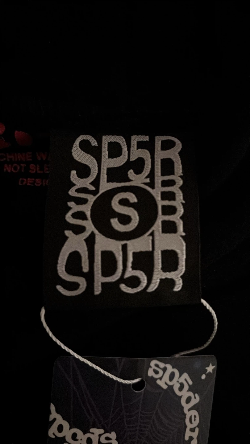 SP5DER P*NK Hoodie Black - (Size S) - photo 4