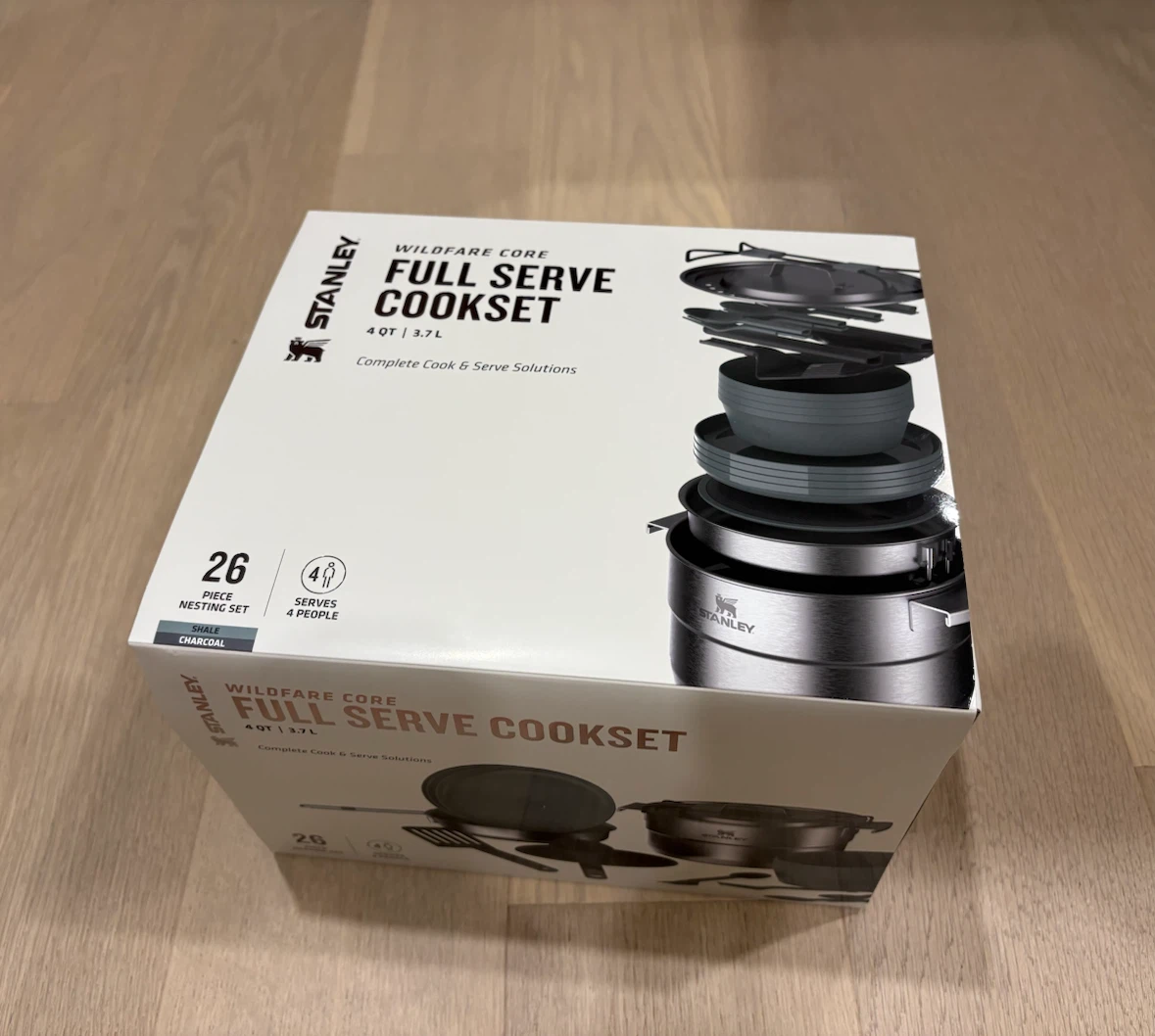 Brand new Stanley Wildfare Core 26-Piece Full Serve Cookset