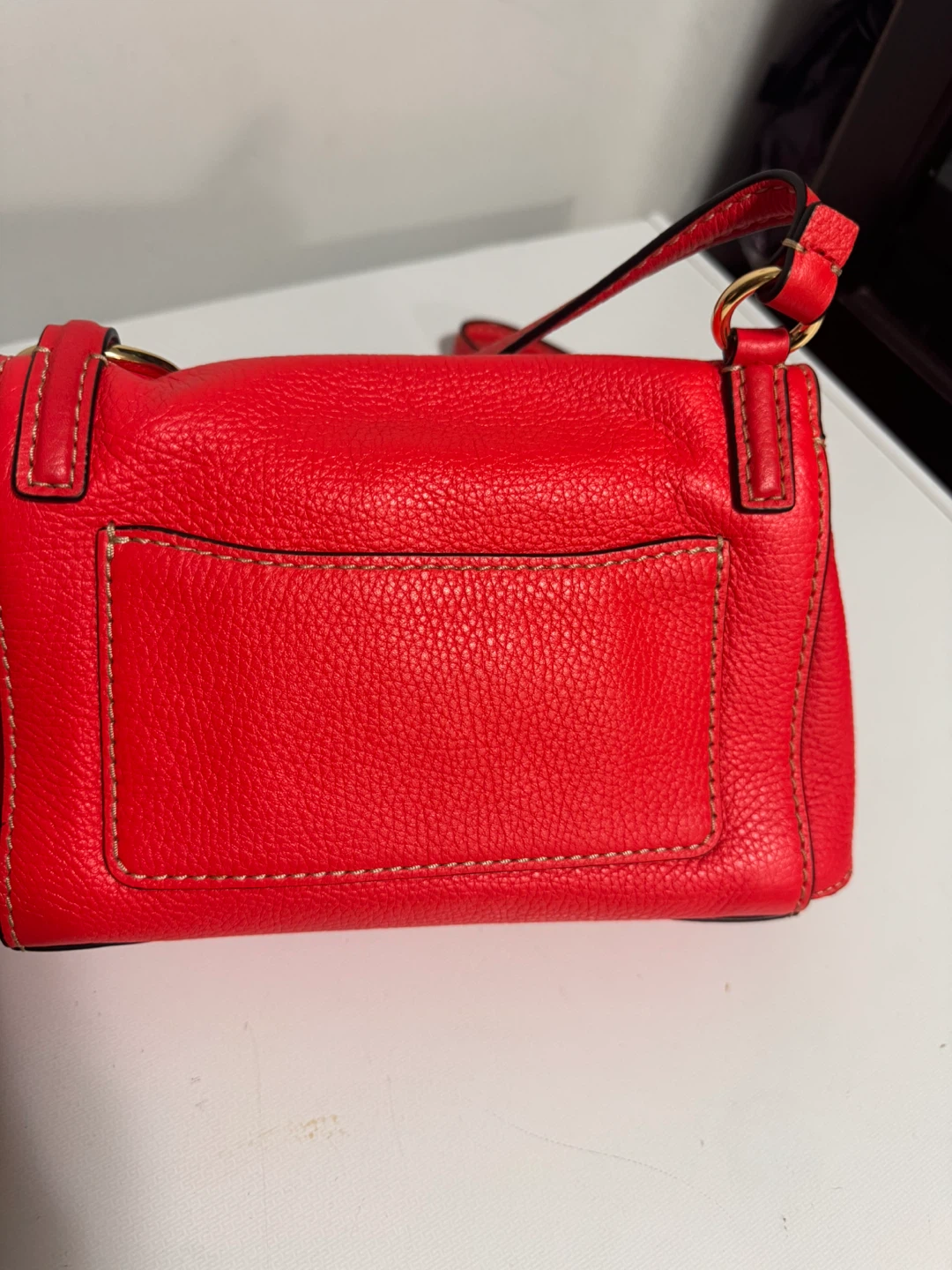 Marc Jacobs Red Pebbled crossbody bag - photo 4