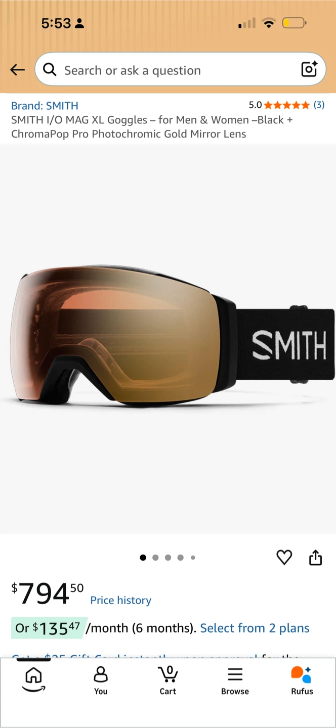 SMITH I/O MAG XL Goggles - photo 3