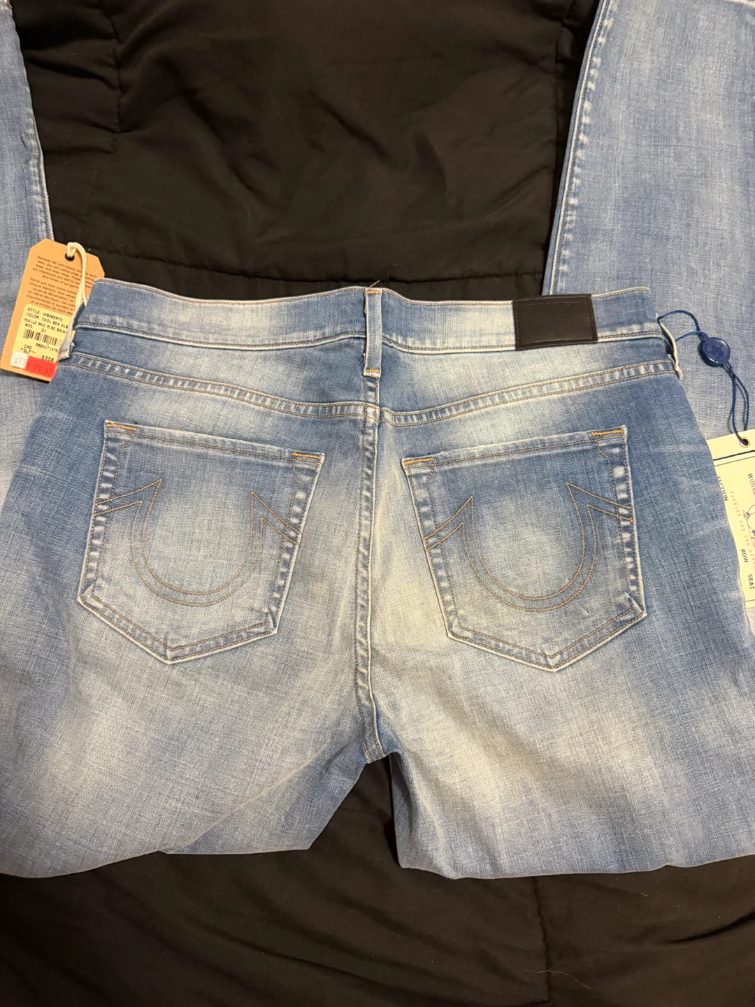WTS Brand New Women’s True Religion Mid Rise Skinny Jeans - photo 2