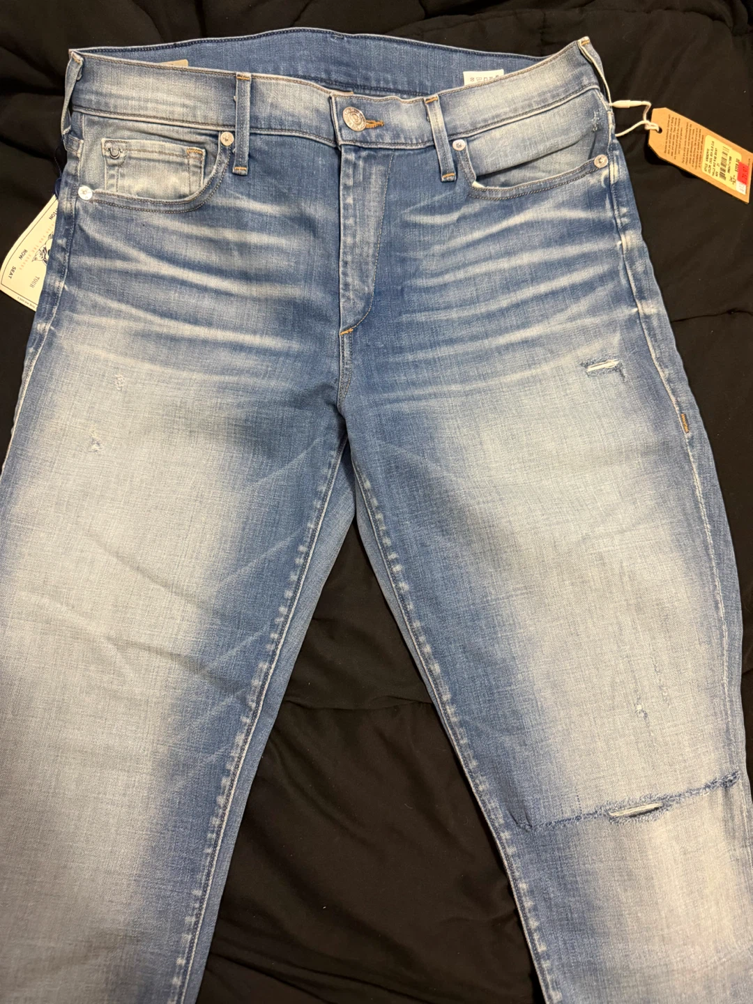 WTS Brand New Women’s True Religion Mid Rise Skinny Jeans - photo 3