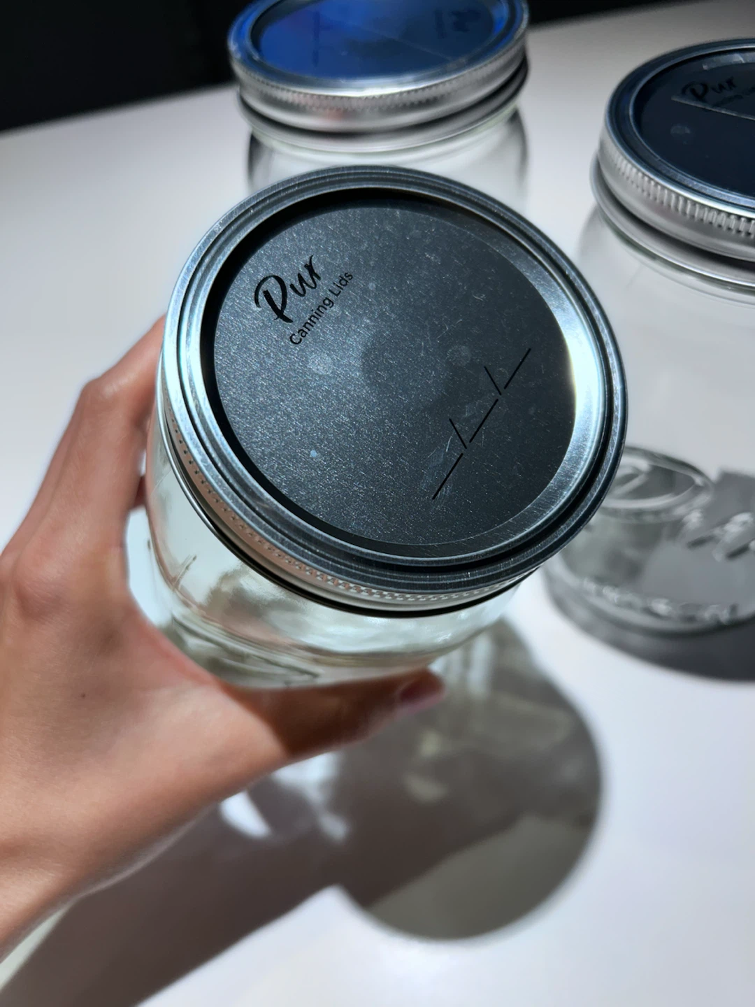 Mason glass jar - photo 3