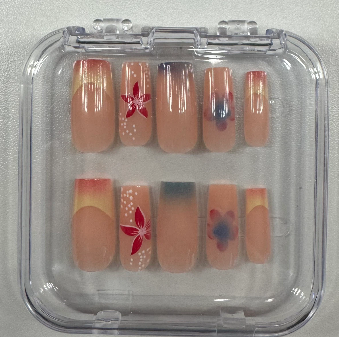 Press-on Nails Set with Various Designs - photo 2