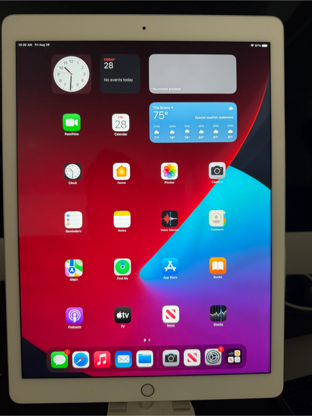 Apple iPad Pro 12.9 1st Gen 32GB Silver - photo 2