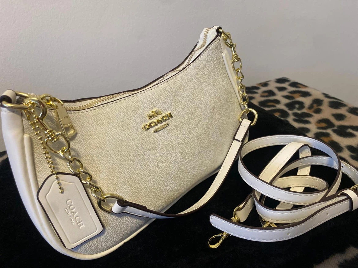 Coach White Teri Shoulder Bag - photo 2