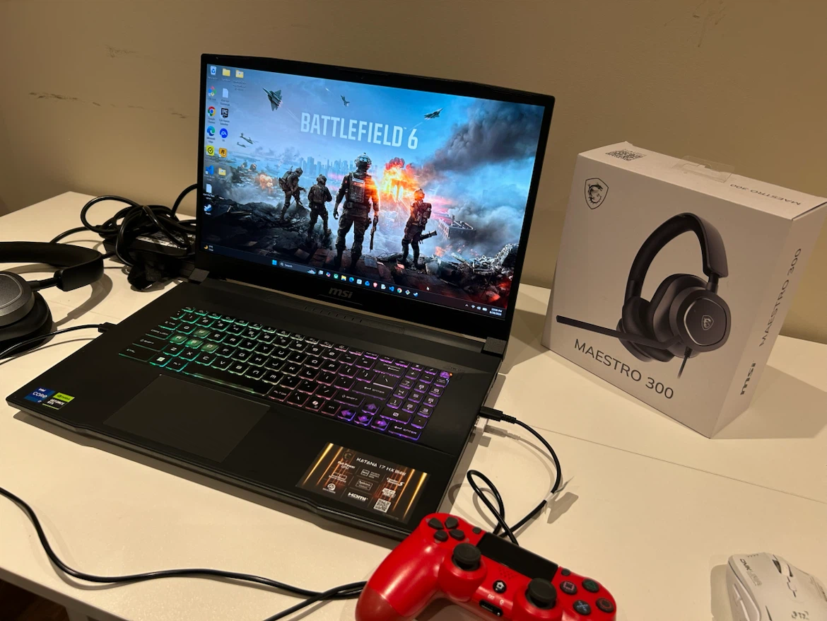 MSI Katana 17 GAMING LAPTOP RTX 5060 32 GB DDR5 RAM