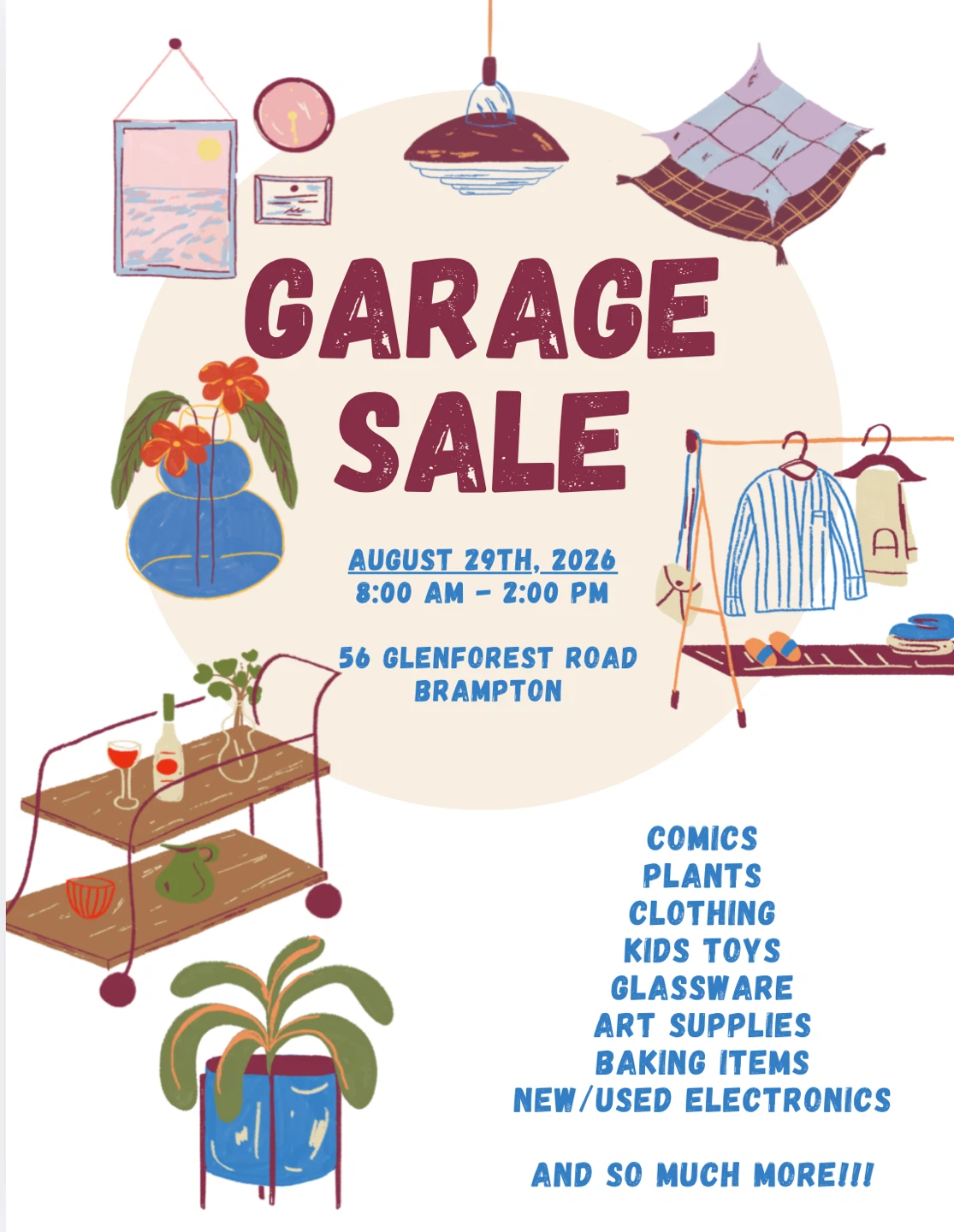 GARAGE SALE IN BRAMPTON