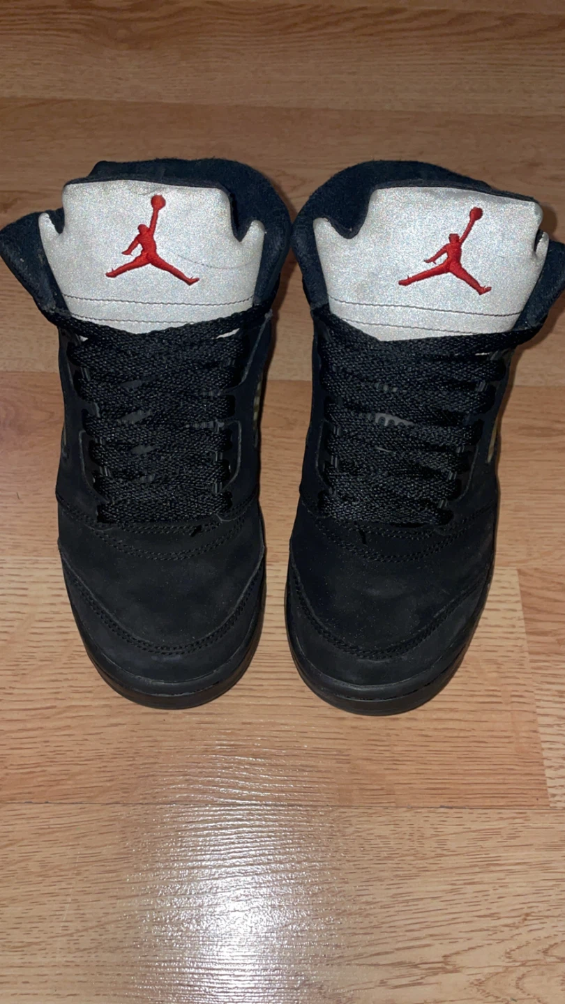 Air Jordan 5 black metallic size 3y 15$ - photo 2