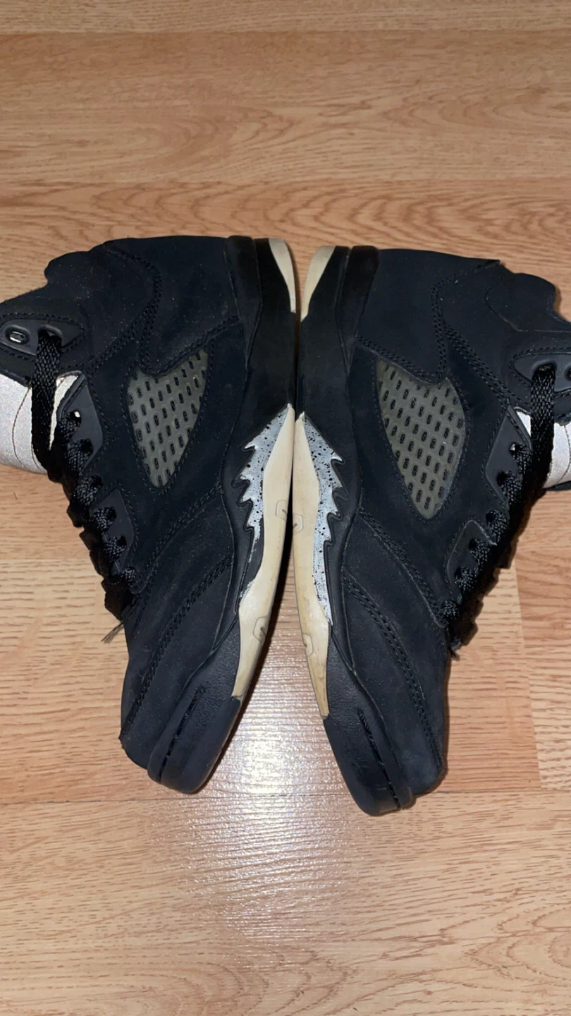 Air Jordan 5 black metallic size 3y 15$ - photo 3