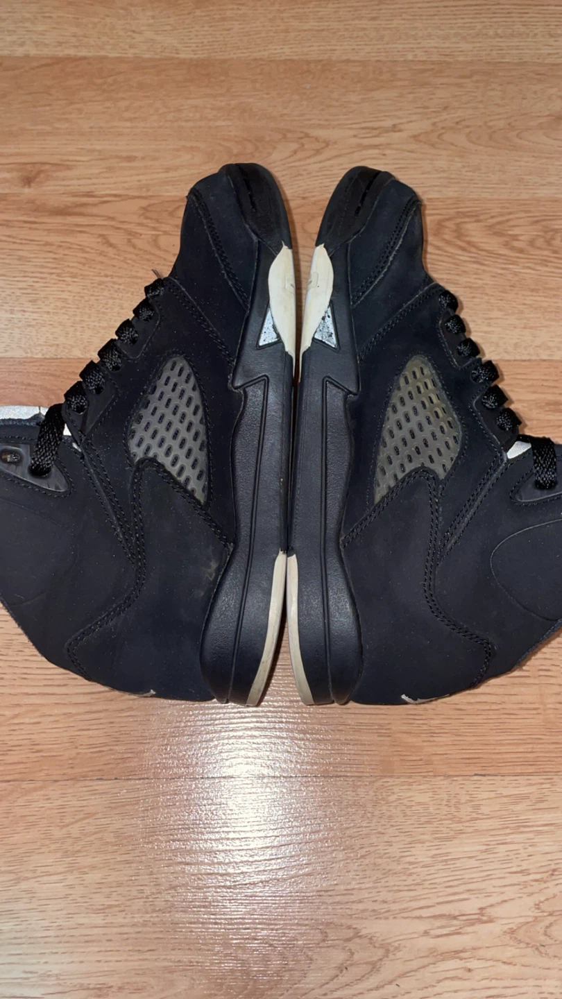 Air Jordan 5 black metallic size 3y 15$ - photo 4