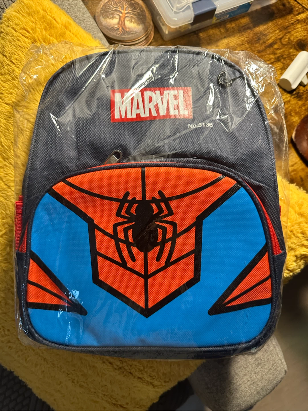 Marvel Spiderman Backpack No. 8136