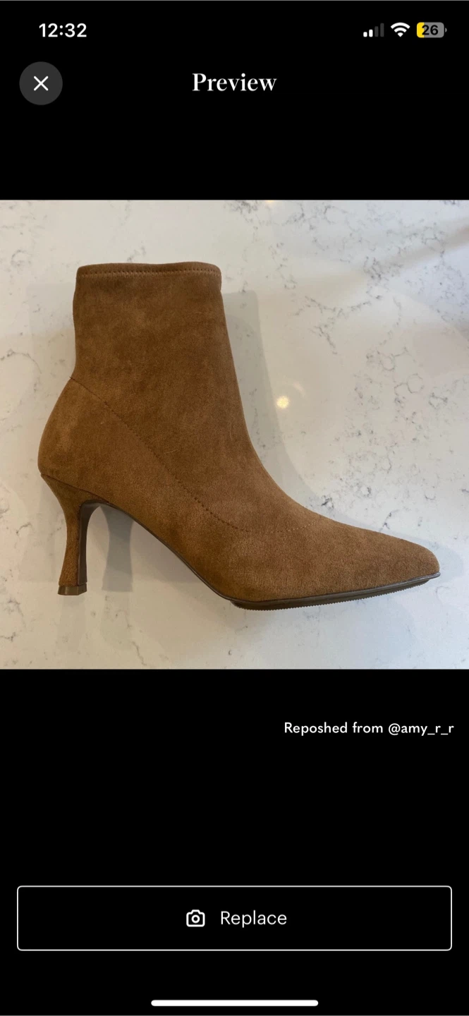 Brown Suede Ankle Boots