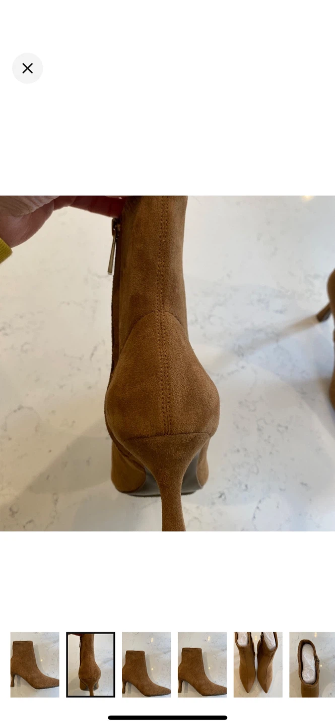Brown Suede Ankle Boots - photo 2