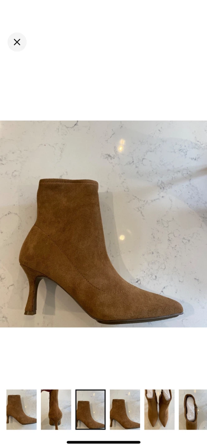 Brown Suede Ankle Boots - photo 3