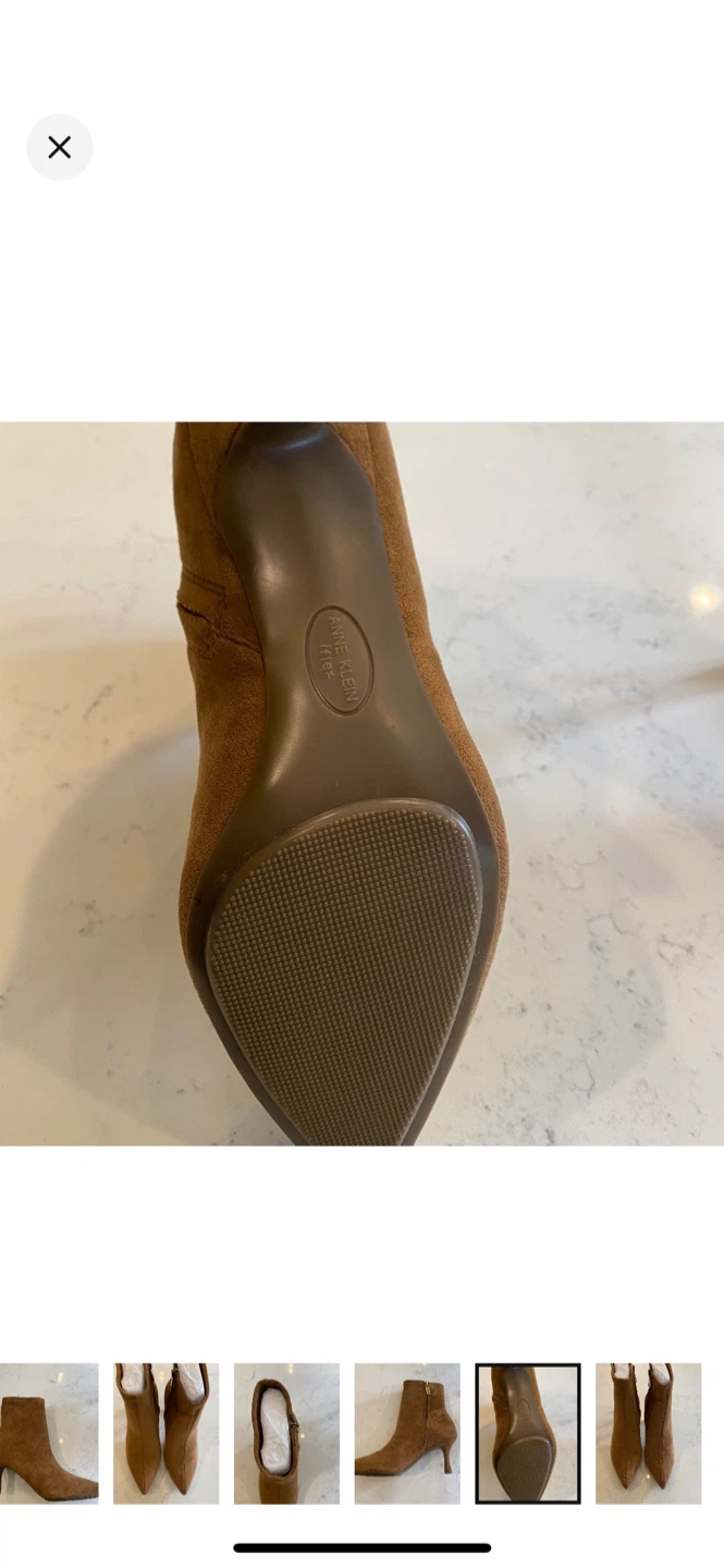 Brown Suede Ankle Boots - photo 5