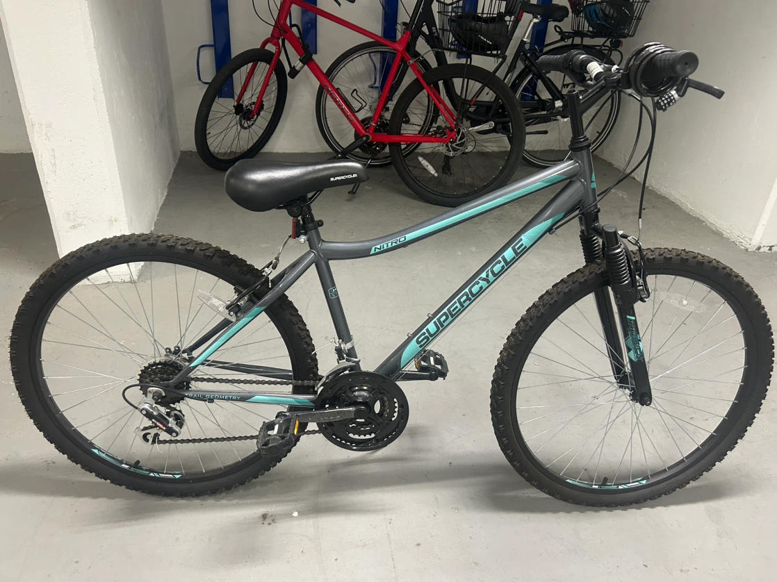Supercycle Nitro Mountain Bike with Pump