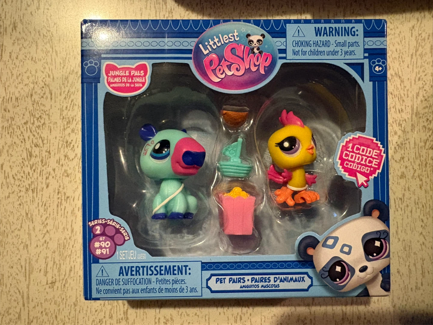 Littlest Pet Shop Jungle Pals Set #2