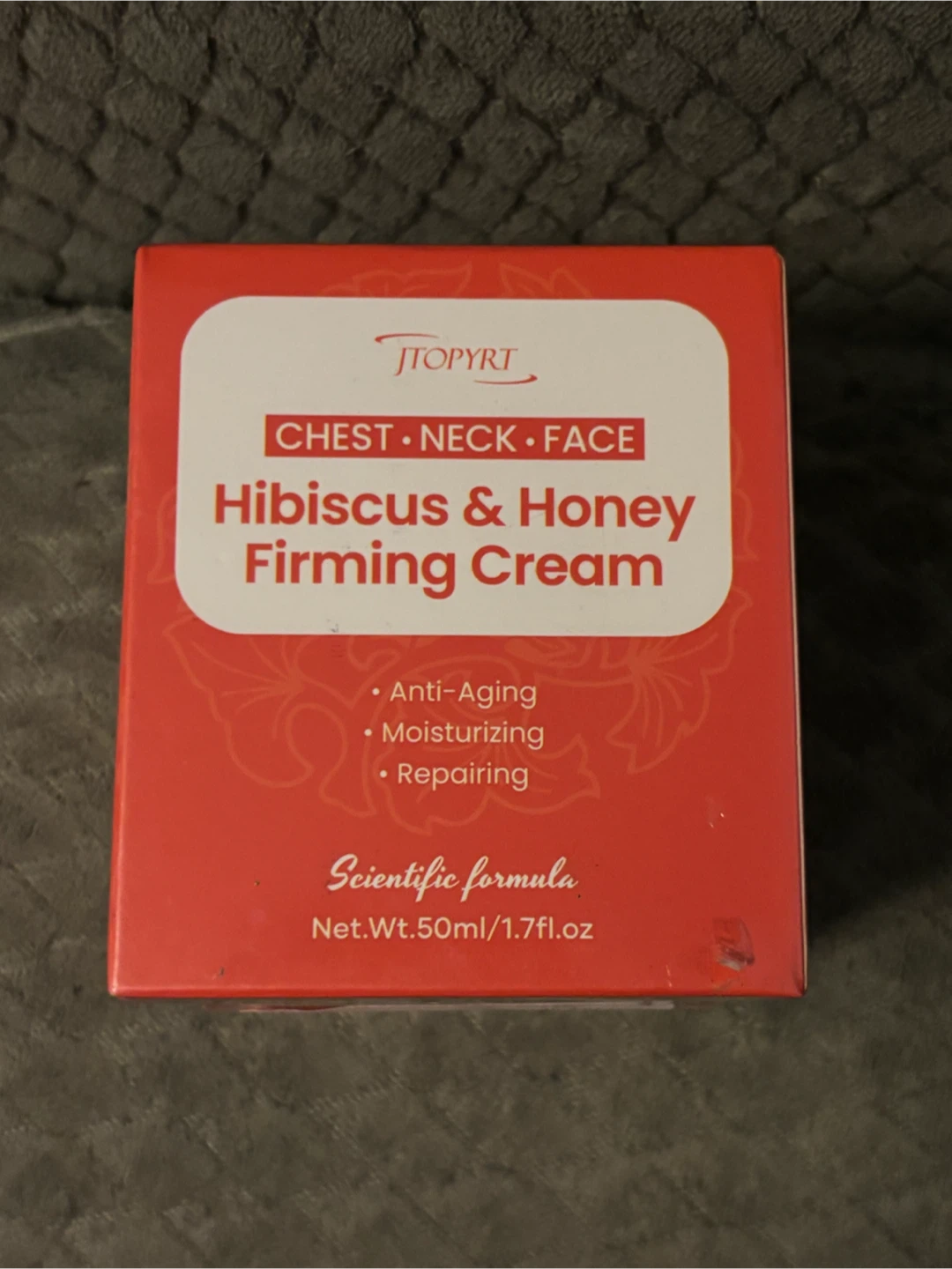JTOPYRT Hibiscus & Honey Firming Cream Chest Neck Face 1.7oz