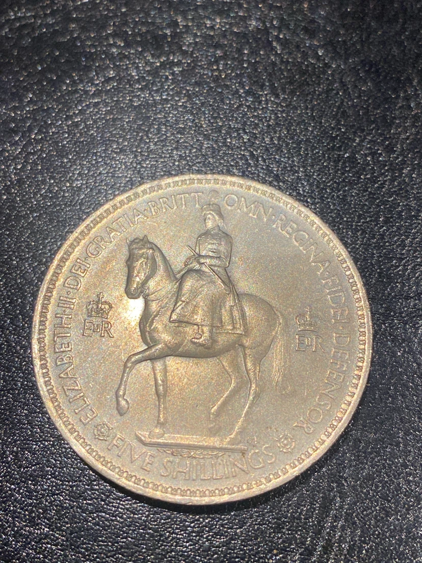 1953 Five Shillings Coin - Elizabeth II - photo 2