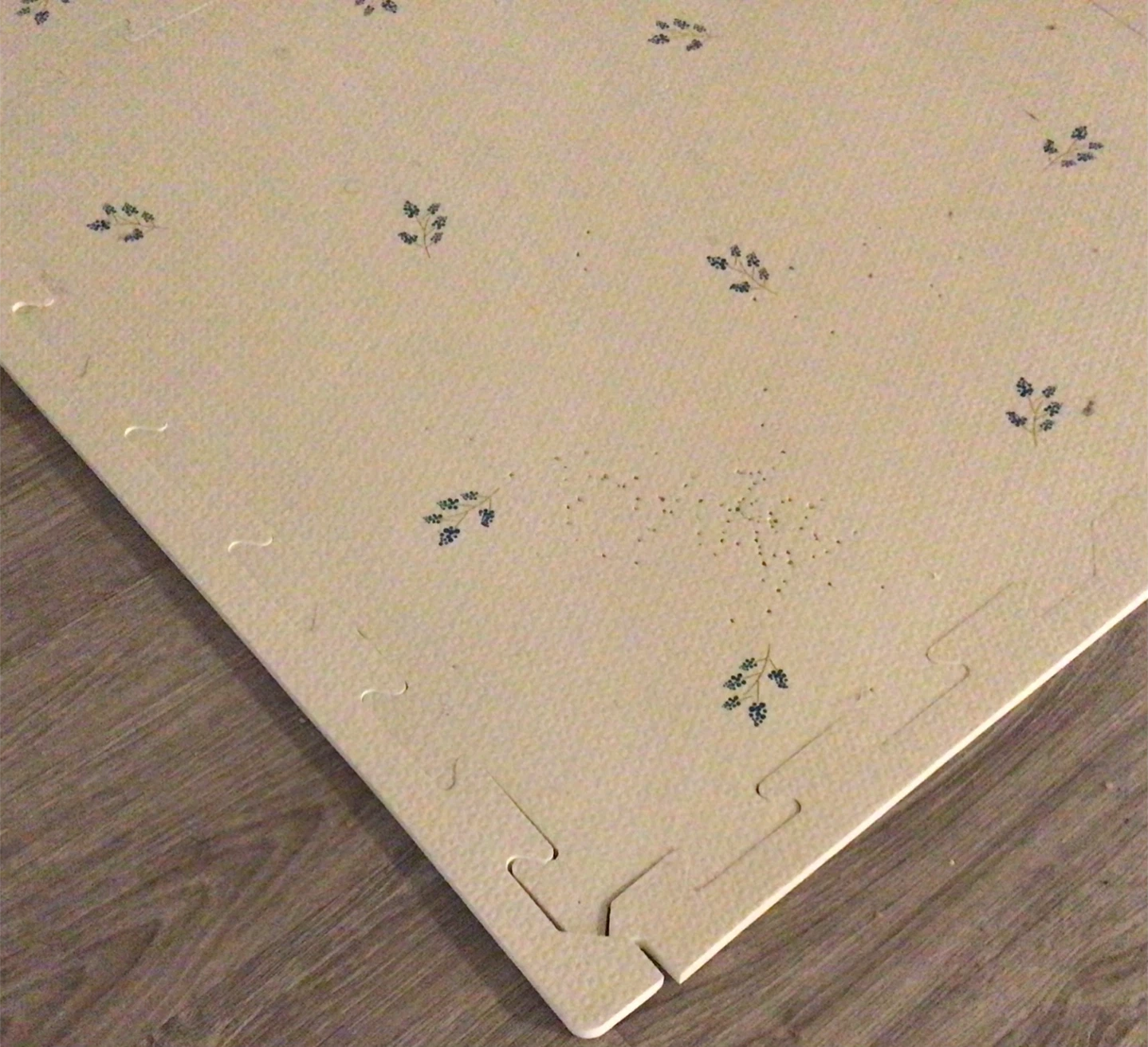 3 sprouts Blueberry Taupe EVA Foam Puzzle Mat - photo 2