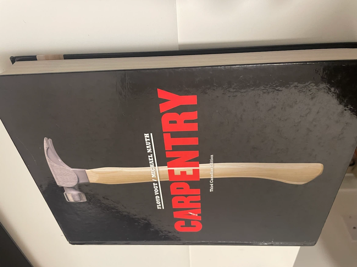 Carpentry Book by Floyd Vogt and Michael Nauth
