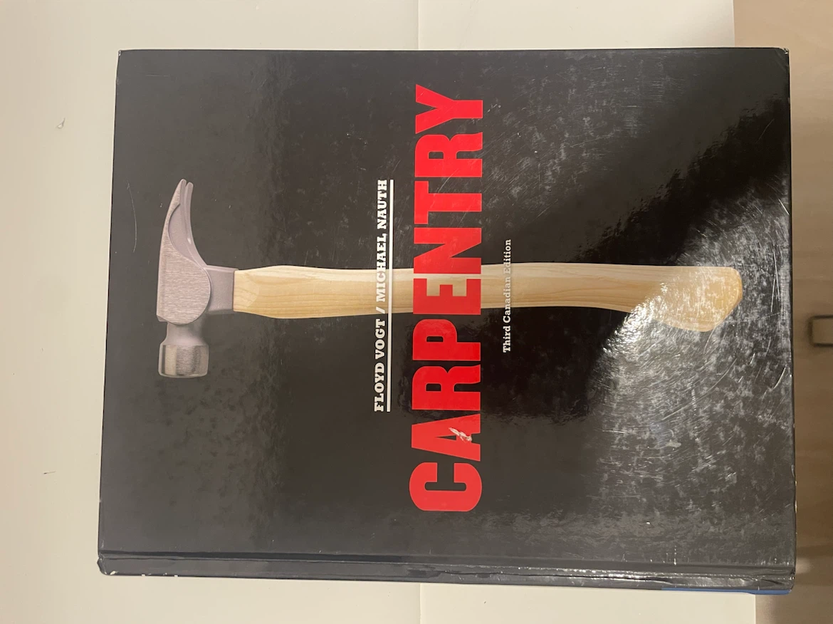 Carpentry Book by Floyd Vogt and Michael Nauth - photo 2