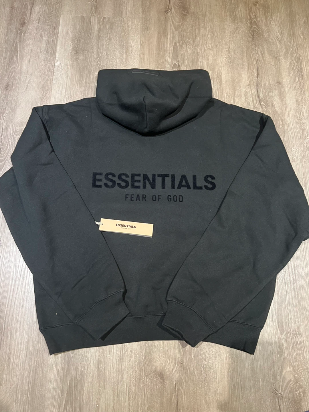 Black Essentials hoodie - photo 2