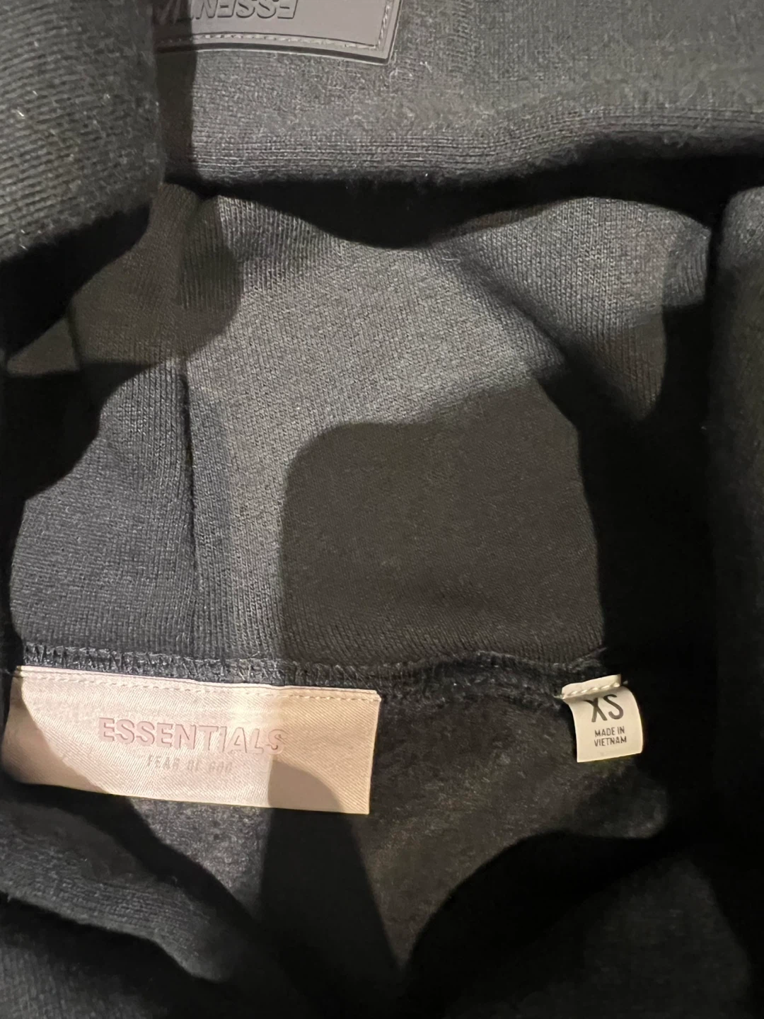 Black Essentials hoodie - photo 3