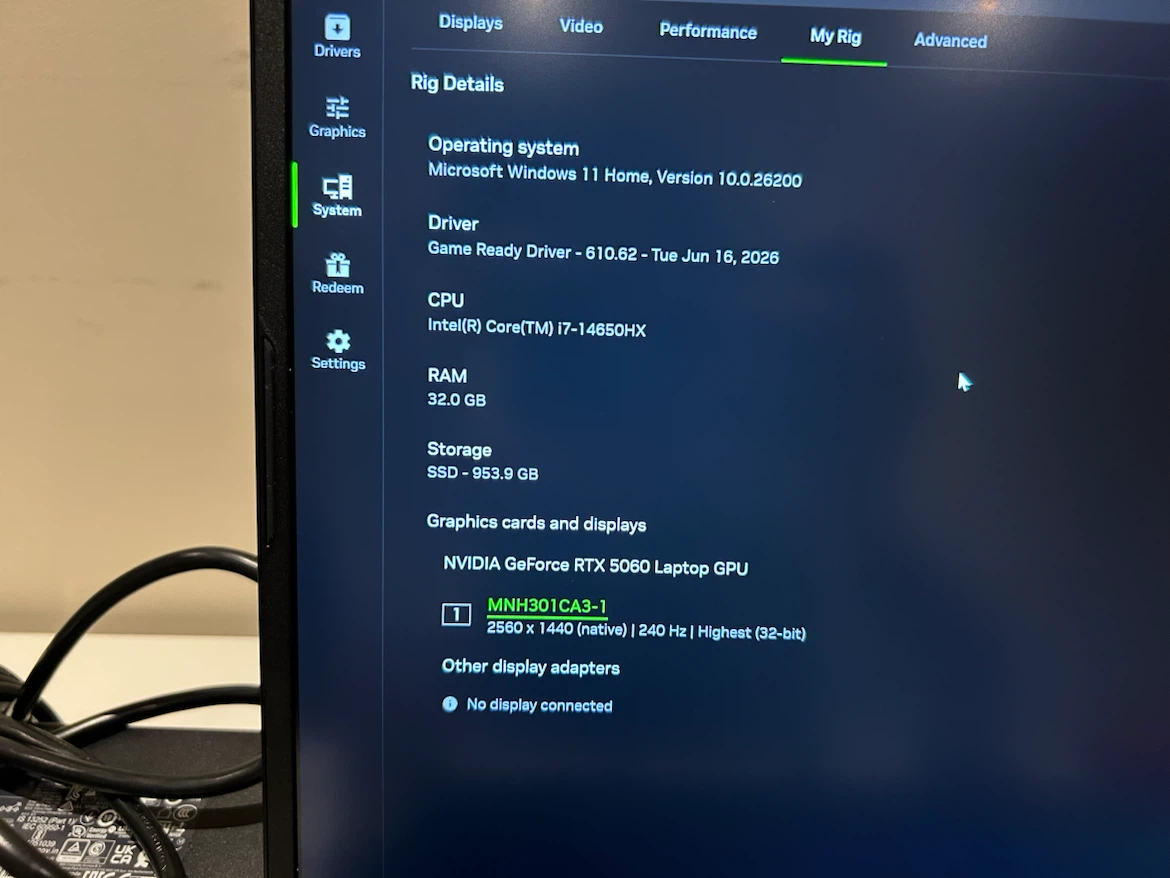 MSI Katana 17 GAMING LAPTOP RTX 5060 32 GB DDR5 RAM - photo 3