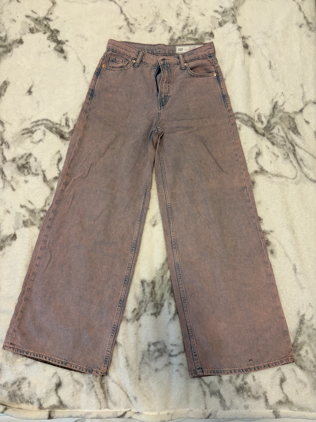 GAP / Baggy Mid Rise Jeans Size 24