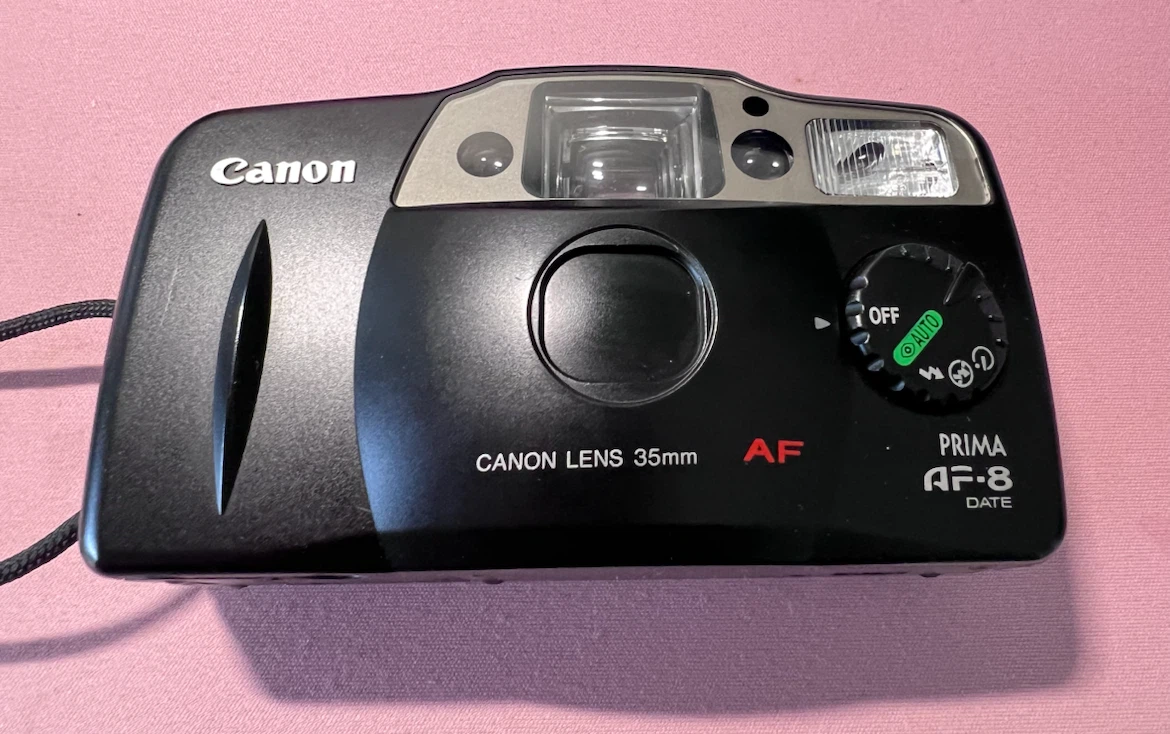 Canon Prima AF-8 Date 35mm Film Camera