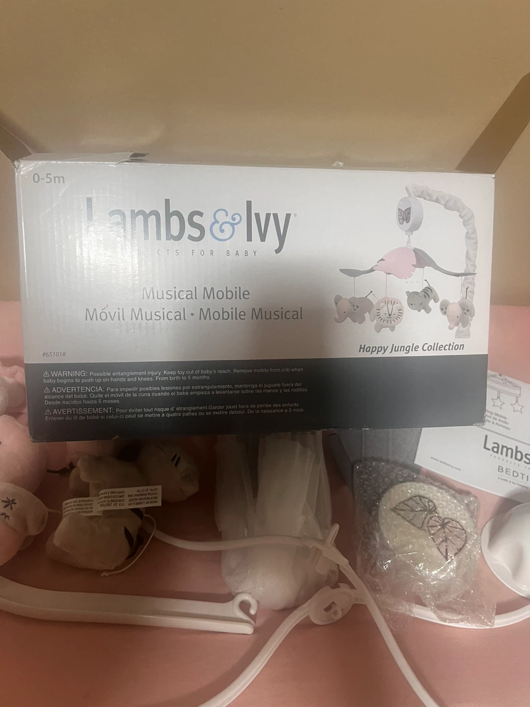 Lambs & Ivy Happy Jungle Musical Mobile - photo 2