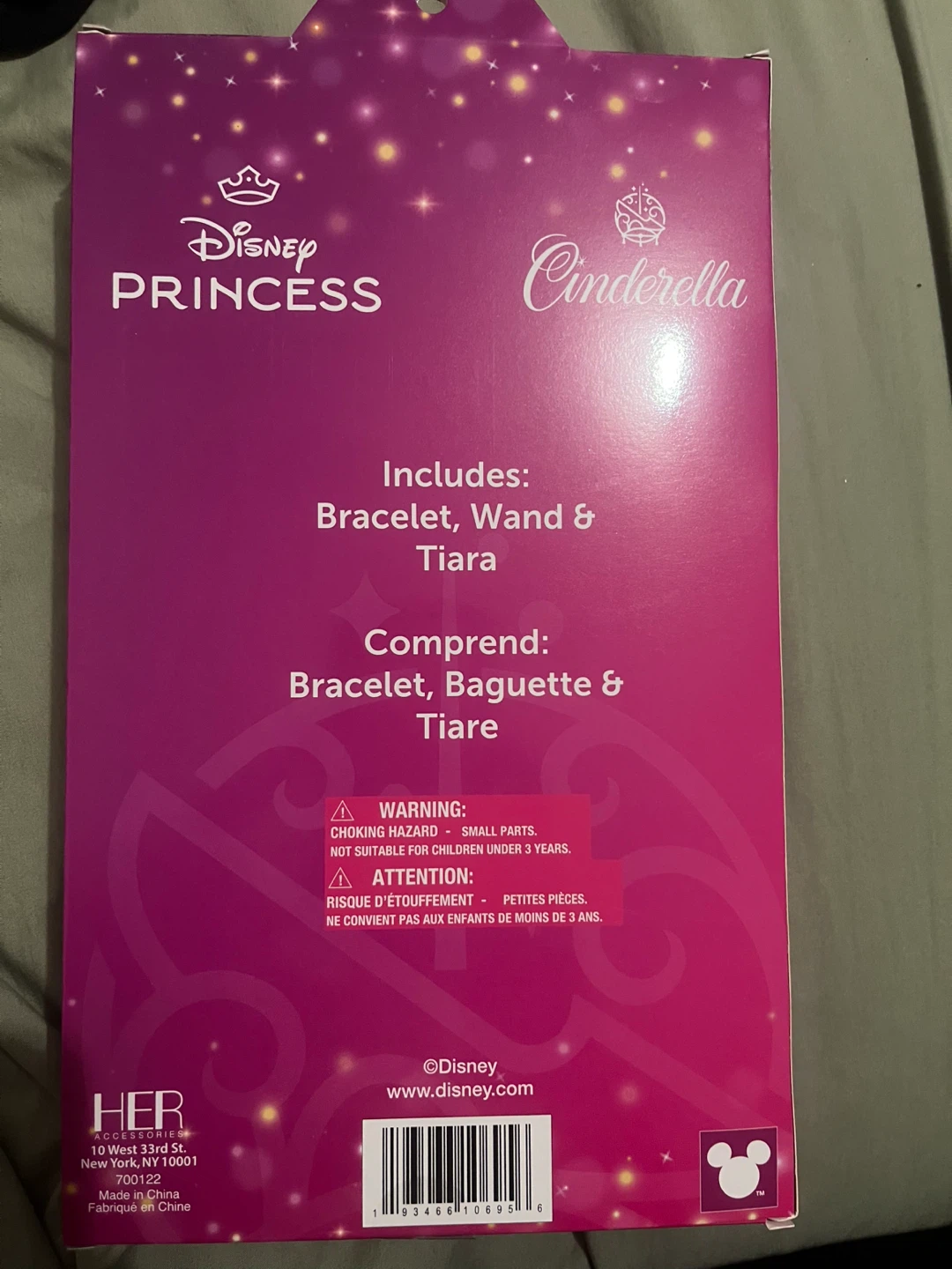 Disney Princess Cinderella Accessory Set - photo 2