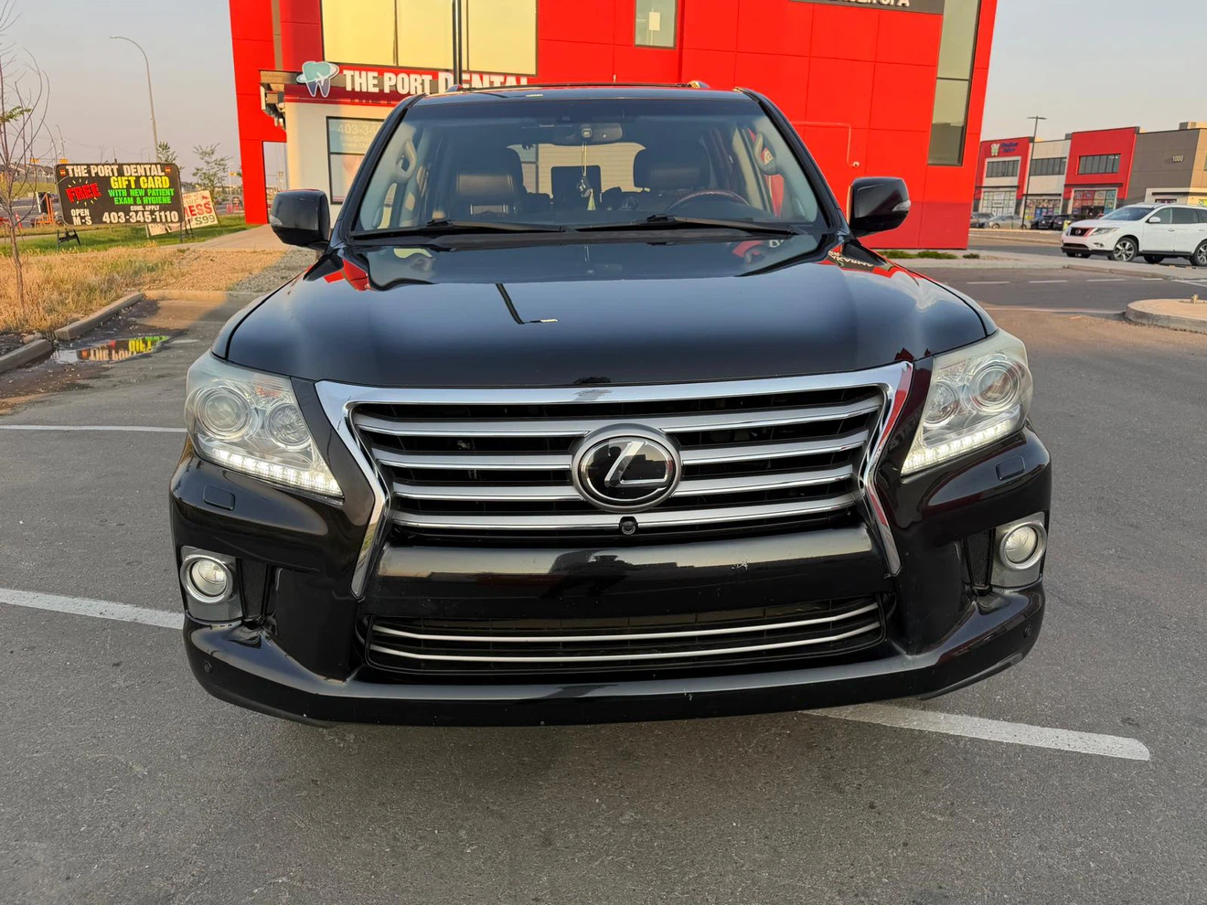 Black Lexus LX 570 SUV