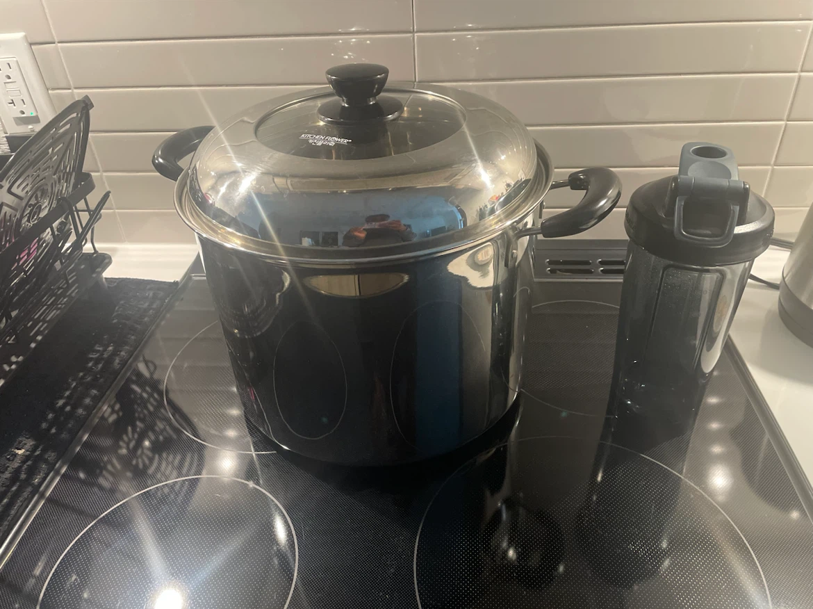 Large Pot with Lid