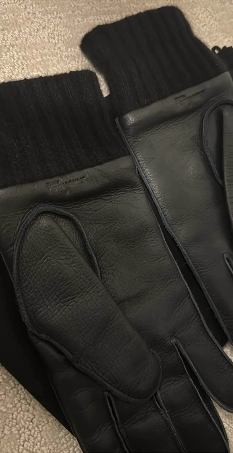 Salvatore Ferragamo Leather Gloves - photo 2