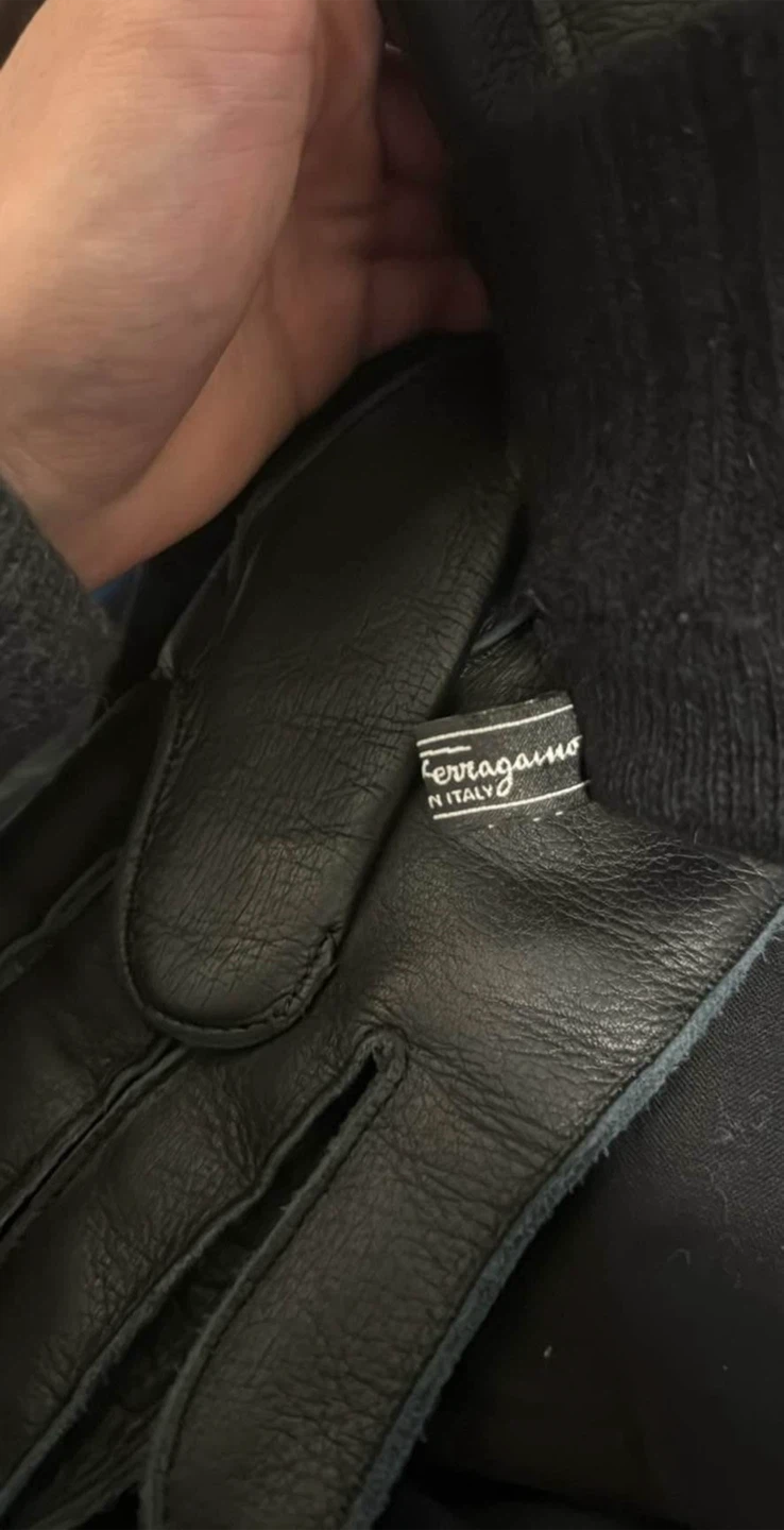 Salvatore Ferragamo Leather Gloves - photo 4