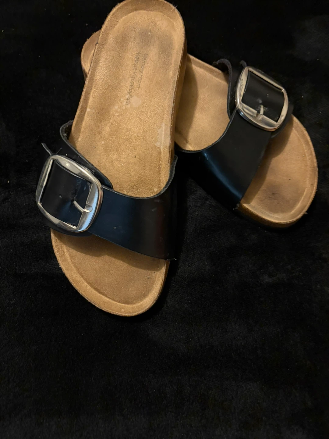 Black Slide Sandals - photo 2